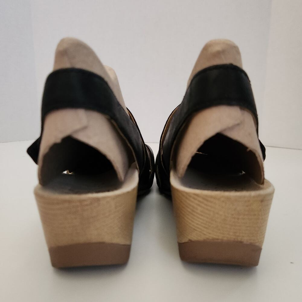 Dansko Trinity Wedge Sandal for Women  Black 7.5-8 M US - Picture 5 of 9